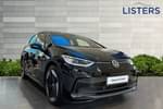 2023 Volkswagen ID.3 Hatchback Special Editions 150kW Pro Launch Edition 3 58kWh 5dr Auto in Grenadilla Black at Listers Volkswagen Nuneaton