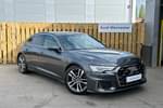 2024 Audi A6 Diesel Saloon 40 TDI Quattro S Line 4dr S Tronic in Daytona Grey Pearlescent at Worcester Audi