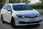 2015 Toyota Auris Touring Sport 1.8 Hybrid Excel TSS 5dr CVT in White at Listers Toyota Nuneaton
